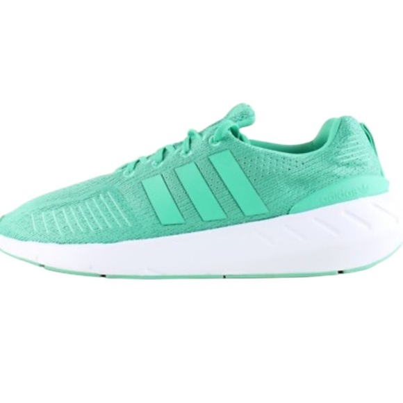 Adidas Swift Run 22 Running Shoe Teal Size 10 - Picture 1 of 8